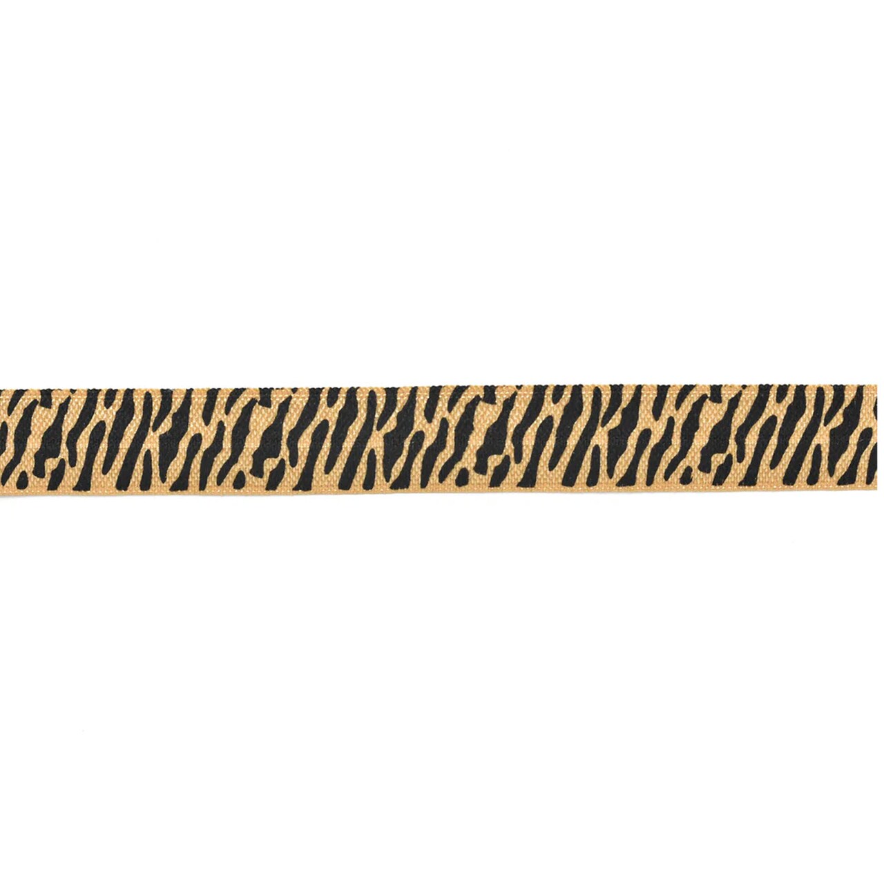 1 Yard Assorted Tiger Print Elastic 0.63 Inch for Bold DIY Projects and Fashion